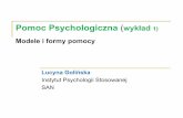Pomoc Psychologiczna wykład - ips.spoleczna.plips.spoleczna.pl/images/pdf/materialy/pomocpsychologiczna/pik1.pdf · Interwencja w sytuacji PTSD oraz zagrożenia życia. Wykład 8
