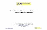 Tachograf i wykresówka – informacje ogólnezs1plonsk.pl/equai/obsluga_tachografu.pdf · Tachograf samochodowy - jest to przyrzad kontrolny przeznaczony do ... Praktycznie oznacza