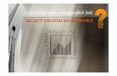 Czy na pewno osiągnąłeśjuŜ - mazovia.edu.pl · KIERUNKI, które wyróŜniąCię na współczesnym rynku pracy Finanse i rachunkowość Ekonomia Administracja Pielęgniarstwo