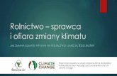 Rolnictwo sprawca i ofiara zmiany klimatudlaklimatu.pl/.../12/04-rolnictwo-sprawca-i-ofiara-zmiany-klimatu.pdf · bez respektowania praw lokalnych społeczności, które tam żyją.