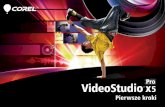 Corel VideoStudio Pro X5 VideoStudio Pro X5 — Zapraszamy! | 3 Instalowanie programu Corel VideoStudio Pro X5 Aby zainstalować program Corel VideoStudio Pro X5 1 Zamknij wszystkie