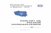 DZIELIMY SIÊ POLSKIM DOŒWIADCZENIEM - Program RITAprogramrita.org/wp-content/uploads/2015/10/rita1.pdf · Statystyka projektów dofinansowanych w 2001 roku * dofinansowano w sumie