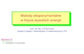 Metody eksperymentalne w ﬁzyce wysokich energiihep.fuw.edu.pl/u/zarnecki/me09/wyklad04.pdf · Typowe materiały półprzewodnikowe: Srednia energia jonizacji´ ∼ 3 × Eg Prawdopodobienstwo