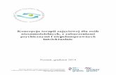 Koncepcja terapii zajęciowej dla osób niesamodzielnych, z ...projektowinska.pl/files/koncepcja-programu-terapii-zajeciowej.pdf · narzędzi pomiaru [Kijak, Niepełnosprawność