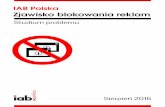 Polska na tle Europy 2012 - iab.org.pl · Główne przyczyny korzystania z adblocków ... włączonym dźwiękiemczy obowiązek umieszczania przycisku ... W interaktywność tego