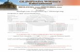 OLIMPIADA WIEDZY ARCHIMEDES.PLUS Konkurs Biologiczno …oxfordplus.pl/wp-content/uploads/2009/11/biol_form_13.pdf · 2014-03-13 · Liczba wszystkich uczniów w szkole uczących się