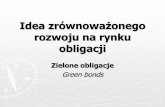 Idea zrównoważonego - kfir.ae.jgora.plkfir.ae.jgora.pl/images/konferencje/FR2017/prezentacje/Krystyna... · Rodzaje green bonds-Standardowe obligacje (korporacyjne, komunalne, multilateralne,