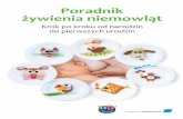 Poradnik żywienia niemowląt - drpleskot.pl · Techniki kulinarne – obróbka produktów ... Żywieniowe ABC 5. grzech zaniechania– nieuzasadnione opóźnianie wprowadzania do
