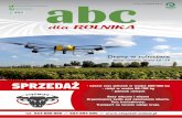 Drony w rolnictwie - promo-media.com.pl · wydanie ABC dla Rolnika, pragnę złożyć Wam, drodzy Czytelnicy, ... two kulinarne jest zasobem pozwalającym inwestować w rozwój rolnictwa