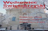 Wedrowiec 12 2006 - kielce.uw.gov.pl · Konkurs dla czytelników Rozwiàzanie konkursu z poprzedniego numeru: Wizerunek herbu województwa Êwi´tokrzyskiego przedstawia si´ nast´pujàco.
