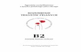 ROZUMIENIE TEKSTÓW PISANYCH - Certyfikatpolski.plcertyfikatpolski.pl/wp-content/uploads/2017/03/6_B2_RT.pdf · 6 4. Jeśli chodzi o hałas, straż miejska może interweniować tylko