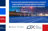 Utrzymywanie pojazdów kolejowych po ... - akademia.utk.gov.pl · UTK) nie muszą występowa ... Oczyścić zestaw kołowy - usunąć luźno przywierające zanieczyszczenia pochodzenia