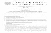 DZNN USTAW - static1.money.pl · § 14. Na identyfikator literowy dysponenta (VKM) składa się uzgodniony z Prezesem UTK zestaw dużych liter, stano- wiących znak ...