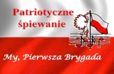 Patriotyczne - myslakowice.edu.plmyslakowice.edu.pl/szkola/download/piesni-patriotyczne.pdf · Więc nie wpadniemy w żadną wilczą jamę, nie uklękniemy przed mocarzy władzą