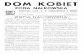 DOM KOBIET - e-teatr.pl · jak Orzeszkowa. . w niepodległej już Pobce wespót z innymi pisarzami - pr>: cric wsz.ystkim ze Stefanem Żeromskim - skutecznie znbiegała o utworzenie