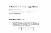 Mechanika ogólna - WBiA PLakropolis.pol.lublin.pl/users/jbkmb/mech7.pdf · – wykreślna metoda Cremony; – metoda Culmana; – metoda Hanneberga (wymiany prętów). 11 Metoda