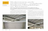 Modernizacja perły modernizmu – ocieplenie Stadionu ... fileMineralne płyty Multipor to idealny materiał do ocieplania żelbetowych stropów pod trybunami stadionu – nie tylko