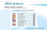 AirLive IGR-1500/2500 Quick Setup Guidefs.airlive.com/manual/AirLive_IGR-1500_2500_QSG.pdf · Polski KROK 1: Logowanie Aby zalogować się do sieciowego interfejsu użytkownika, wpisz