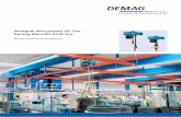 Wciągnik łańcuchowy DC-Pro Demag Manulift DCM-Pro · Współpraca elektronicznego układu sterowania i zintegrowanych czujników prędkości obrotowej umożliwia stałe nadzorowanie