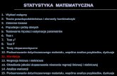 STATYSTYKA MATEMATYCZNA - theta.edu.pltheta.edu.pl/wp-content/uploads/2017/05/statystykamatematyczna_11.pdf · Wykład wstępny 2. Teoria prawdopodobieństwa i elementy kombinatoryki