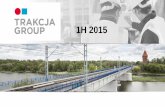 Prezentacja programu PowerPoint - grupatrakcja.com · 25 września 2015 9 TOTAL NET VALUE Order backlog Trakcja Group For projects in EUR –the exchange rate EUR/PLN 4.1944, for