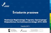 Prezentacja programu PowerPoint - infoludek.pl fileAlokacja RPO WZ w EURO Alokacja RPO WZ w PLN* Wnioski o dofinansowanie po pozytywnej ocenie formalnej Wnioski o dofinansowanie zatwierdzone
