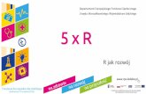 R jak rozwój - rpo.lodzkie.pl · Fundusze Europejskie dla Łódzkiego 2 Regionalny Program Operacyjny Województwa Łódzkiego na lata 2014-2020 OŚ X Adaptacyjność pracowników
