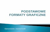 Opracowanie: Joanna Kucfir - gim2.nysa.plgim2.nysa.pl/doc/przedm/inf-podstawowe_formaty_graficzne.pdf · Porównanie formatów JPEG i GIF Rys. 1 - obrazek JPG o słabej jakości prezentuje