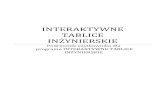 INTERAKTYWNE TABLICE INŻYNIERSKIE - intersoft.pl · INTERAKTYWNE TABLICE INŻYNIERSKIE przeznaczone są jako pierwsza pomoc dla inżynierów budownictwa, kierowników budowy, architektów,