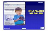 Emla plaster B.Dzumaga - znieczulenie.webd.plznieczulenie.webd.pl/znieczulenie.miejscowe/emla-prezentacja.pdf · • Przy sugerowanej cenie koszt jednego znieczulenia: oko ło 10