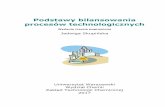 Podstawy bilansowania - Wydział Chemii, Uniwersytet Warszawskibeta.chem.uw.edu.pl/people/JSkupinska/Cw1/skrypt_cw1... · 2017-10-26 · 4.1. Proces nitrowania toluenu do nitrotoluenów