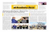 Cisza, która bardzo zabolała - slubice.plslubice.pl/gazeta/gazeta.pdf · Wisława Szymborska NIENAWIŚĆ ... Wiadomo, że to nie wystarczy. - Ponieważ obwodnica to dla nas priorytet