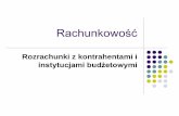 instytucjami budżetowymi - coin.wne.uw.edu.plcoin.wne.uw.edu.pl/pmodzelewski/Rachunkowosc14__2012_2013.pdf · Przykład. Rozliczenie podatku od towarów i usług (VAT) w kolejnych