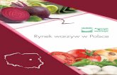 Rynek warzyw w Polsce  · największe znaczenie miały pomidory (55–57%) oraz ogórki (26–31%). Mniejszy ... Wyróżnia się dużą zawartością karo-tenu, soli mineralnych i