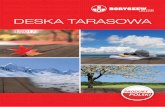 katalog deska tarasowa mirka - Boryszew ERG · jest odporna na ścieranie, działanie zewnętrz-nych sił mechanicznych, warunków atmosfe-rycznych i biologicznych, słoną wodę