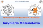 kierunek: Inżynieria Materiałowa - iim.polsl.pl · Inżynieria powierzchni Projektowanie procesów technologicznych Automatyka i robotyka Technologie wytwarzania pojazdów Trwałość