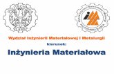 kierunek: In¼ynieria Materia‚owa - inom.polsl.pl ?ynieria Powierzchni Materia‚y w rodkach Transportu