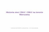Historia sieci 35kV na terenie Warszawy - apw.ee.pw.edu.plapw.ee.pw.edu.pl/tresc/semin'17/21vi2017/5_jakubowski_Hist-sieci35... · • Linie kablowe PKP Solec – PKP Wschodnia od