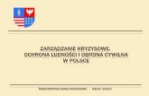 ZARZĄDZANIE KRYZYSOWE, OCHRONA LUDNOŚCI I OBRONA CYWILNAczkw.kielce.uw.gov.pl/download/4/13191/2016Zarzadzaniekryzysowe... · zarzĄdzanie kryzysowe, ochrona ludnoŚci i obrona