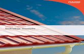 Ruukki Finnera instrukcja montażu - ambit.gda.pl · Instrukcja montażu. 2 Zaprojektowane dla każdej pogody Najbardziej inteligentny dach ze wszystkich ... Arkusze blachy dachowej