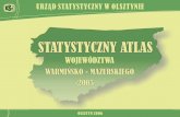 URZ¥D STATYSTYCZNY W OLSZTYNIE - olsztyn.stat.gov.plolsztyn.stat.gov.pl/.../760/5/1/3/atlas_statystyczny_2005.pdf · statystyczny atlas wojewÓdztwa warmiÑsko-mazurskiego - 2005