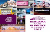 OOH - igrz.home.pligrz.home.pl/RAPORT OOH 2017.pdf · Oferuje reklamy na nośnikach Mall TV, Instore radio oraz na innych nie-standardowych powierzchniach (wielkoformatowe ekrany