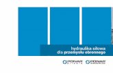 hydraulika siłowa dla przemysłu obronnego - ponar-wadowice.pl6710,PONAR+dla+przemysłu... · • diagnostyka i modernizacja układów hydraulicznych Służymy naszą wiedzą wzakresie