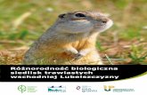 Różnorodność biologiczna siedlisk trawiastych Obszaru ...trawiaste.rdos.lublin.pl/wp-content/uploads/2016/12/ksiazka-Trawy.pdf · Projekt „Ochrona bioróżnorodności siedlisk