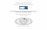 Inteligentne Techniki Obliczeniowe (studia magisterskie)wkasprza/PAP/ITO-2015.pdf · Politechnika Warszawska Ośrodek Kształcenia Na Odległość Inteligentne Techniki Obliczeniowe