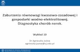 Zaburzenia równowagi kwasowo-zasadowej i gospodarki wodno ...biotka.mol.uj.edu.pl/zbm/handouts/2013/AgJ/Wyklad_10.pdf · układu nerwowego (np. znieczulenie ogólne, leki, urazy