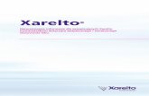 Najważniejsze informacje dla przepisujących Xarelto ... · *Pacjenci z zaburzeniami czynności nerek U pacjentów z umiarkowanym (klirens kreatyniny 30-49 ml/min) lub ciężkim