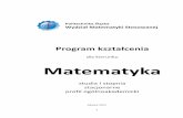 ms.polsl.plms.polsl.pl/files/82/matI.pdf · Misją Politechniki Śląskiej jest: kształcenie na najwyższym poziomie, być jedną z najlepszych i wiodących politechnik w Polsce,