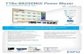 FTBx-88200NGE Power Blazer - rateart.pl · większą wydajność w konfiguracji sieci i alokacji pasma oraz zapewnie przyszłościowe rozwiązanie do przesyłania sygnałów do klienta