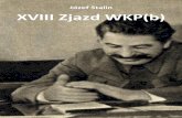 Józef Stalin XVIII Zjazd WKP(b) - maopd.files.wordpress.com · 1. Nowy kryzys ekonomiczny w krajach kapitalistycznych, zaostrzenie walki o rynki zbytu, o źródła surowców, o nowy
